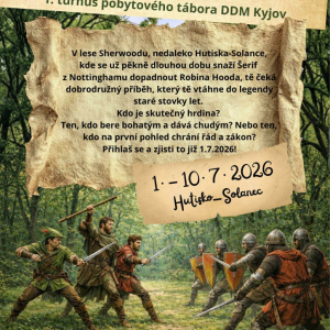 I. pobytový - Robin Hood: legenda Sherwoodu