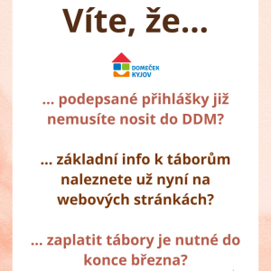 Víte, že...?