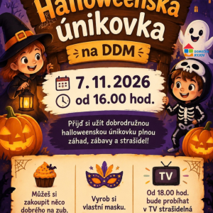 Halloweenská únikovka